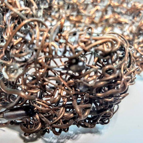 Artisan made copper cuff - Picture 5 of 6